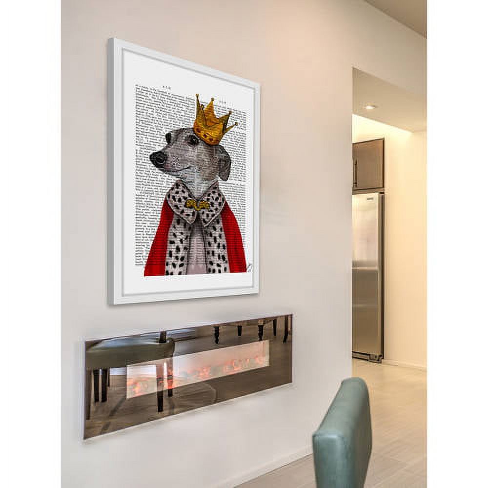 Marmont Hill "Greyhound Queen" Framed Painting Print