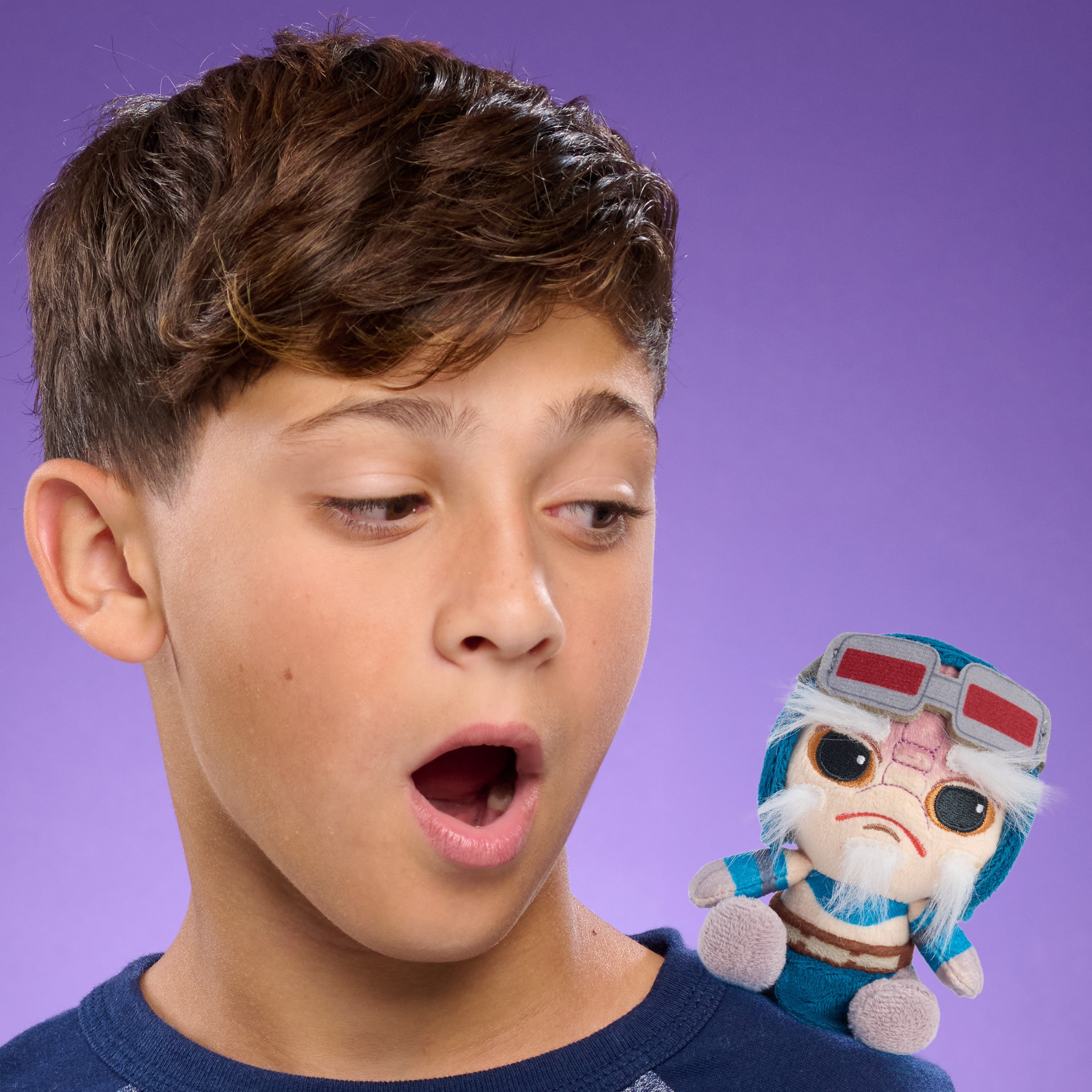 Star Wars Perch'd Anzellen 4-inch Shoulder Plush Assortment Wearable Plushie, Soft Toy for Fans, Girls, Boys, Kids, Ages 2 and Up by Just Play