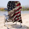 Experience The Freedom On The Beach With Our Independence Day Towel Unleash Your Patriotism