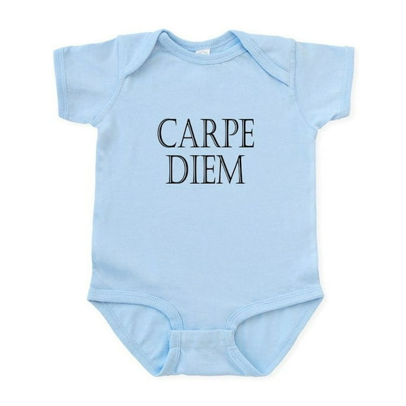 CafePress - Carpe Diem Infant Bodysuit - Baby Light Bodysuit, Size Newborn - 24 Months