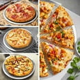 thumbnail image 4 of CN 3 Pcs Pizza Screen, 12 Inch Pizza Pan for Oven, Nonstick Pizza Tray for Oven, Dishwasher Safe & Microwave Safe (12 inch), 4 of 6