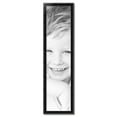 thumbnail image 2 of ArtToFrames 12" x 50" Black Engraved Edges Picture Frame, 12x50 inch Black Wood Poster Frame (WOM-4055), 2 of 8