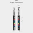 thumbnail image 3 of 12Pcs Liquid Acrylic Marker Brush Tip Acrylic Paint Pen for Journaling Drawing on Paper Stone Rock Canvas Wood Glass Multicolor, 3 of 4