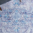 thumbnail image 6 of SAFAVIEH Tucson Hollie Oriental Machine Washable Runner Rug, Purple/Blue, 2'6" x 12', 6 of 12