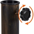 thumbnail image 7 of GMNIU 22lbs Umbrella Base Stand Heavy Duty Outdoor Patio Umbrella Stand for Deck, Garden, Lawn - Bronze, 7 of 7