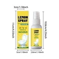 thumbnail image 3 of Toilet Deodorizer Spray, Fresh Lemon Odor Blocking Spray for Bathroom Portable Air Freshener 1oz, 3 of 7