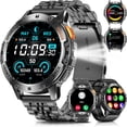 thumbnail image 1 of Reloj inteligente PODOEIL Military para hombre 1.43" AMOLED Bluetooth, 1 of 9
