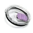 thumbnail image 3 of 1 Pack 20 oz Tumbler Lid, Replacement Lids Compatible for 20 oz Tumbler, 10/24 oz Mug and 10 oz Lowball, Travel Spill Proof Cup Lids Covers with Magnetic Slider Switch, BPA Free, Purple, 3 of 7