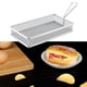 thumbnail image 3 of Cestas para freír papas fritas, malla de alambre, alitas de pollo, camarones, cesta para freír papas fritas rectángulo de malla fina, 3 of 9
