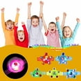 thumbnail image 3 of DEELLEEO 12 Pack Kids LED Light Up Bracelet Glow in The Dark Party Supplies Kids Party Favors Gifts for Birthday Valentines Christmas Party, 3 of 6