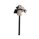 thumbnail image 1 of Caballo de peluche con forma de palo, juguete de simulación resistente para niños, regalo de vacaciones para niños y niñas Blanco, 1 of 9