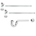 thumbnail image 1 of Traditional Style Pedestal Kit, Polished Chrome, 1 of 1