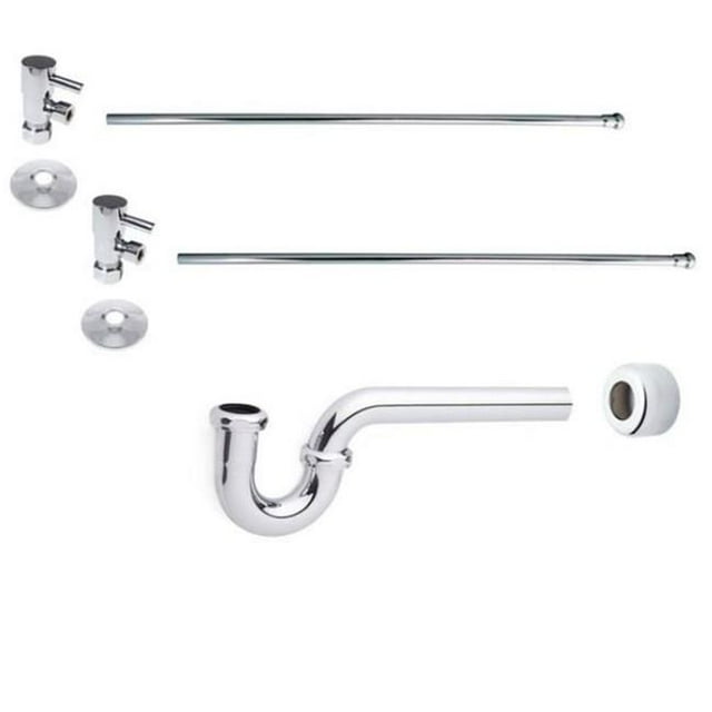 Traditional Style Pedestal Kit, Polished Chrome