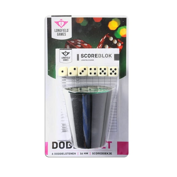 No Label - Dice set - Scoring table - 6 Dices