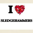 thumbnail image 3 of CafePress - I Love Sledgehammers T Shirt - Men's Classic Graphic T-Shirt, 3 of 4