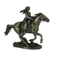 thumbnail image 1 of Déesse Celtique Lune Rhiannon sur Cheval Bronze Finition Statue, 1 of 3