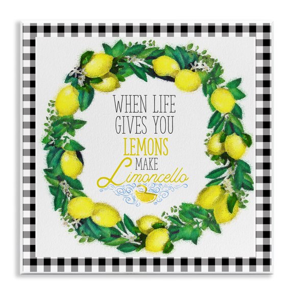 Stupell Industries Cottage Make Limoncello Kitchen Humor Wall Plaque Art, 12 x 12, by The Saturday Evening Post