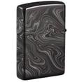 thumbnail image 4 of Zippo Marble Pattern 360 Design High Polish Black Pocket Lighter, 4 of 15