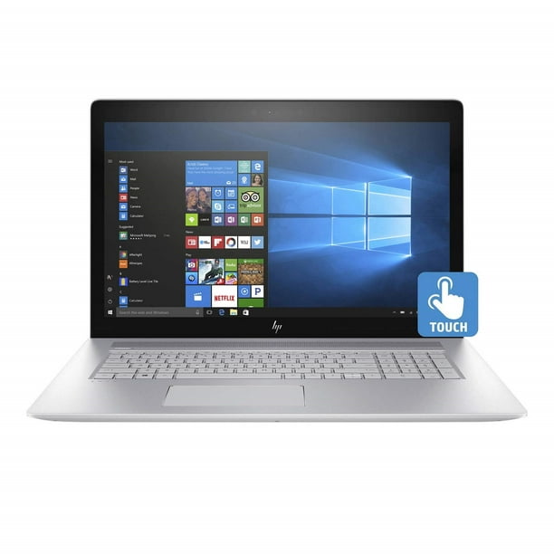 HP ENVY - 17t Home and Business Laptop (Intel i7-10510U 4-Core, 16GB RAM, 128GB SSD + 1TB HDD, 17.3" Touch Full HD (1920x1080), NVIDIA GeForce MX250, Fingerprint, Wifi, Bluetooth, Win 10 Home)