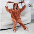 thumbnail image 3 of Kigurumi-Pijama suave de una pieza con capucha para mujer, ropa de dormir, disfraz de Navidad, Mono para fiesta, 3 of 3