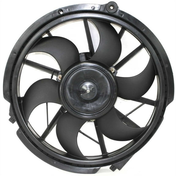 For Ford Taurus 1996-2007 Radiator Fan Assembly Driver Side | Single Fan | Replacement For FO3115107 | F8DZ8C607AC, 5F1Z8C607B