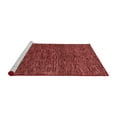 thumbnail image 2 of Ahgly Company Machine Washable Indoor Round Abstract Red Modern Area Rugs, 5' Round, 2 of 4
