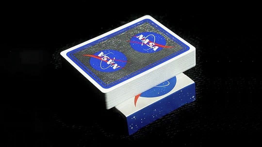 NASA Foil “Meatball” Logo Playing Cards