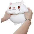 thumbnail image 1 of Almohada de cuerpo cilíndrico de felpa de peluche de 8 pulgadas/20 cm, muñeca de juguete de abrazo de dibujos animados súper suave (gato), 1 of 4
