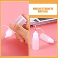 thumbnail image 6 of HOMEMAXS 20 Pcs Transparent PE Empty Squeeze Bottles with Precision Tips for Glue and Oil Storage 5ml, 6 of 8