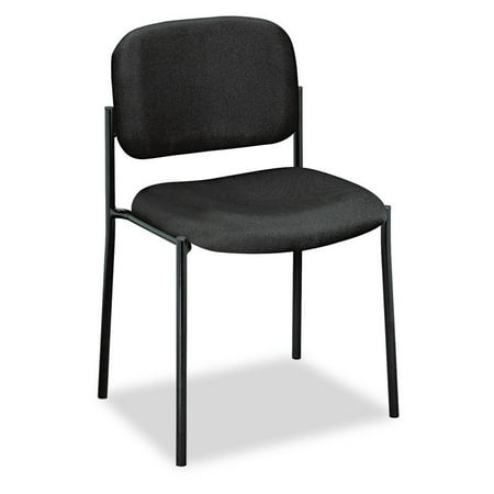 Leather Office Guest Chair - Basyx by HON Armless Guest Chair