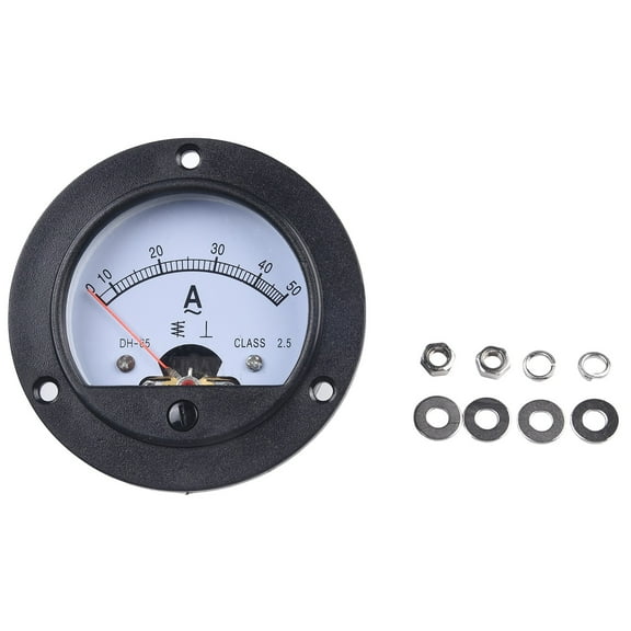 DH-65 Pointer Type AC Ammeter Analog Ammeter Round Panel Meter Voltage Meter