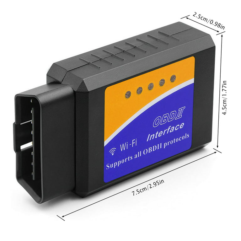 ELM327 OBD2 Wireless WIFI Car Diagnostic Tool OBD II Scanner for