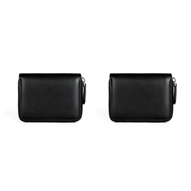 Minnieouse Monedero para hombre, monedero corto, Mini cartera, bolsillo con cremallera, tarjetero Rfid, piel de vaca, señora, a la moda para Type3 NO3