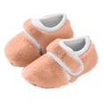 thumbnail image 2 of LYHaoo Toddler Girls Athletic Sneakers Winter Indoor Outdoor Slipper Shoes Drop Design For Activities Durable And Comfortable Footwear Sizes 9.5 Little Kid Orange(3-3.5 Years), 2 of 6