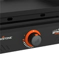 thumbnail image 3 of Blackstone Adventure Ready Outdoor Griddle, Single Burner 17" Propane Flat Top Grill, Black, 3 of 5