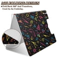 thumbnail image 2 of FORMRS A4 Clipboard Folder with Pen Holder Horizontal Foldable School Office Binder, Black Neon Lightning, 2 of 9