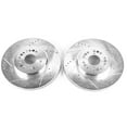 thumbnail image 2 of Power Stop Front Pair of Drilled and Slotted Brake Rotors JBR789XPR, 2 of 2