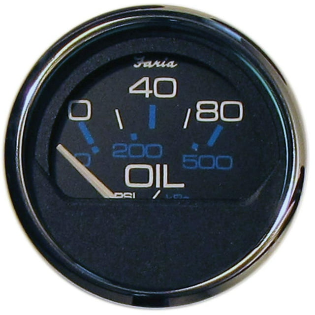 Medidor de presión de aceite Faria Beede Chesapeake 13702 80 PSI