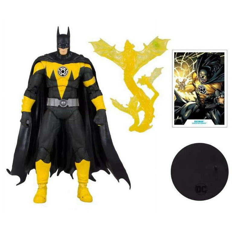 McFarlane Toys, Action Figure, 7'' Yellow Lantern Batman, Gold