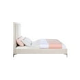 thumbnail image 4 of Acme Faiz Beige Velvet Eastern King Bed, 4 of 6