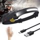 thumbnail image 1 of Led Headlamp, 230 Wide Beam Flashlight Headlight Ultra Bright Lightbar 0.2lb Lightweight Waterproof For Adultsoutdoor Camping, Running, Hiking, Hard H, 1 of 5