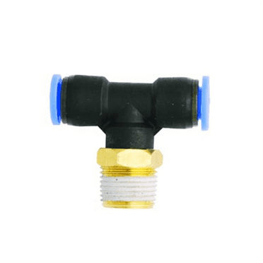 Milton Industries SWVL "T" Tube 1/4" OD,  3/8" MNPT