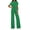 Green, variant on Womens 2 Piece Outfits Casual Cap Sleeve Lounge Set Summer Tracksuits Matching Sets Beach Fashion Travel Clothes