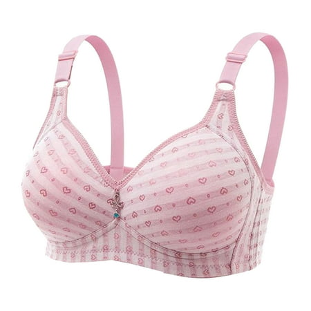 Womn s Push Up Bra Ladies Casual Everyday Bras Clearance Lift Up Support Comfort Bralette Plus Size Cotton Wireless Lingerie Full Coverage Minimizer Bra Gathering and Breathable Underwear