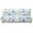 Blue Flower, variant on ZIATUBLES Wood Grain Armless Futon Sofa Cover, Stretch Elastic Couch Slipcover Dustproof Furniture Protector Machine Washable Sofa Bed Cover for Living Room Bedroom