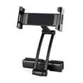 thumbnail image 4 of Bunblic Generic Car Headrest Phone Tablet Holder Rear Seat Tablet Mount Bracket Universal Extendable Backseat Passengers Tablet Stand Black, 4 of 8