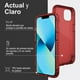 thumbnail image 2 of Funda Uso Rudo Raptic Air Transparente Para iPhone 13 Red, 2 of 5