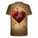 thumbnail image 5 of Tops para hombre, blusas y camisas de manga corta con cuello redondo para hombre, jersey informal con cuello redondo estampado para hombre, pantalones cortos deportivos para fitness, blusa de poliéste, 5 of 5