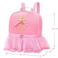 thumbnail image 3 of Mochila Dorlubel Cute Ballet Dance Tutú para niña, color rosa, 3 of 7