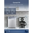 thumbnail image 6 of Ice Maker Countertop 2 Ice Sizes, 30 lbs Bullet Ice in 24H, Self-Clean, 9 Cubes in 5 Mins, FOHERE, 6 of 20